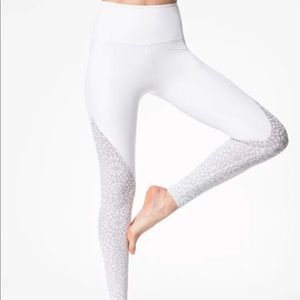 BEYOND YOGA CUT IT CLOSE MESH HIGH WAIST LEGGING